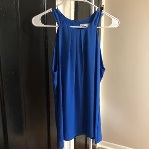 Blue Violet & Clare sleeveless blouse